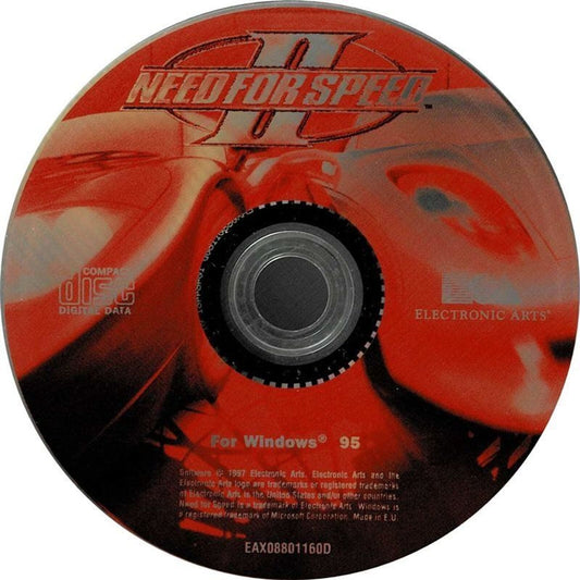 Need for Speed II 1997 Microsoft Windows PC CD EA Seattle Electronic Arts