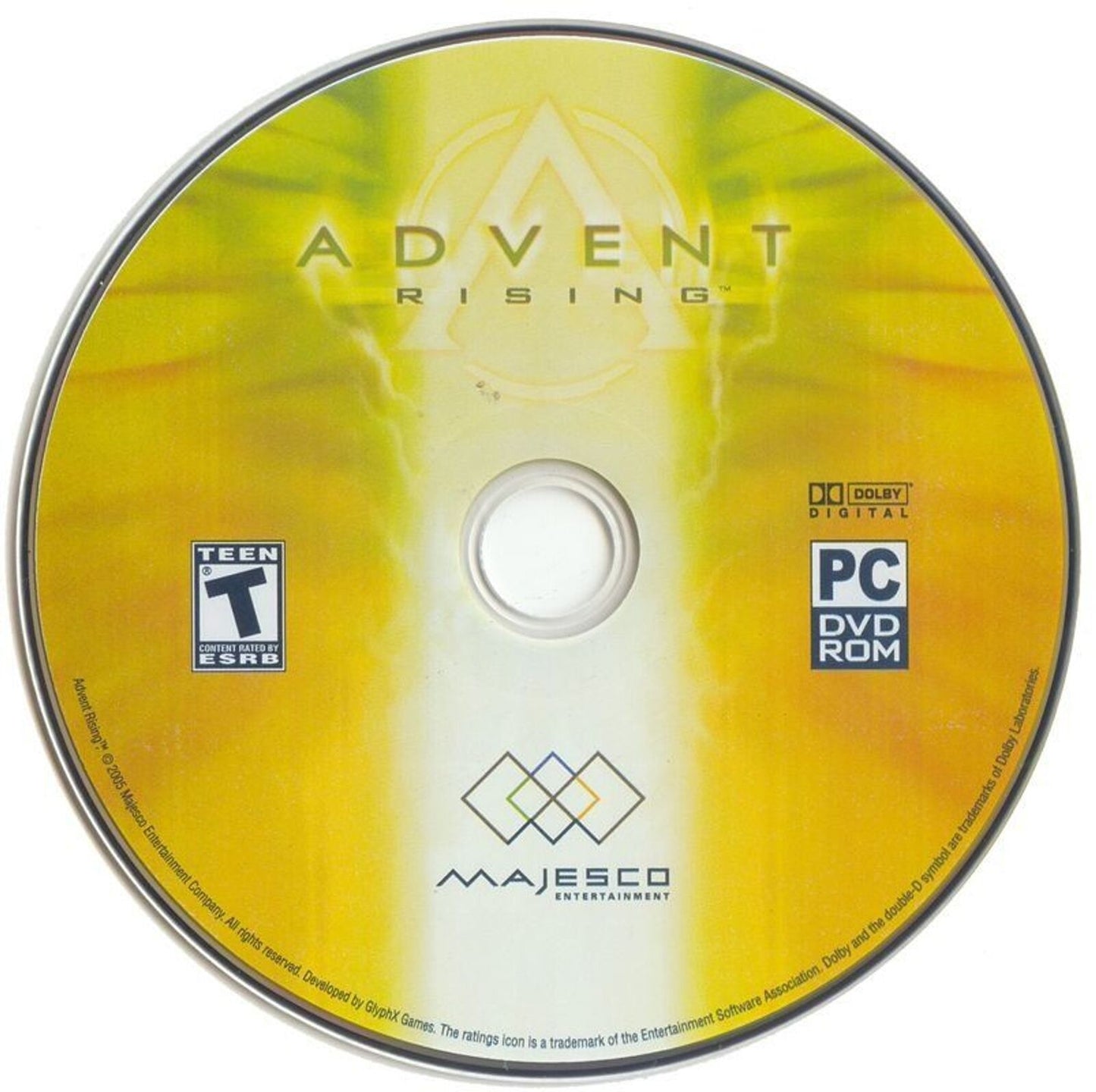 Advent Rising Microsoft Windows PC CD