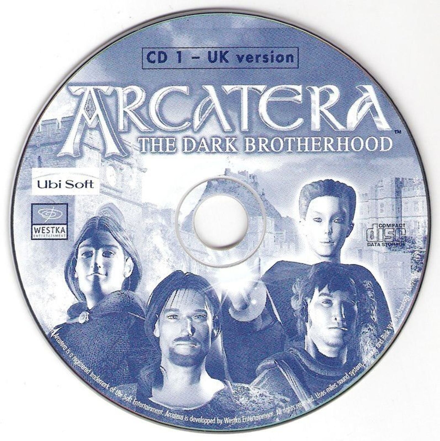 Arcatera The Dark Brotherhood Microsoft Windows PC CD