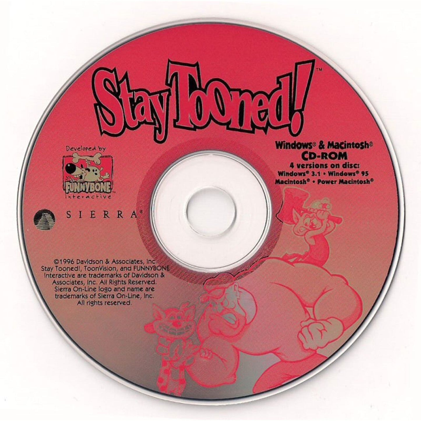 Stay Tooned Microsoft Windows PC CD