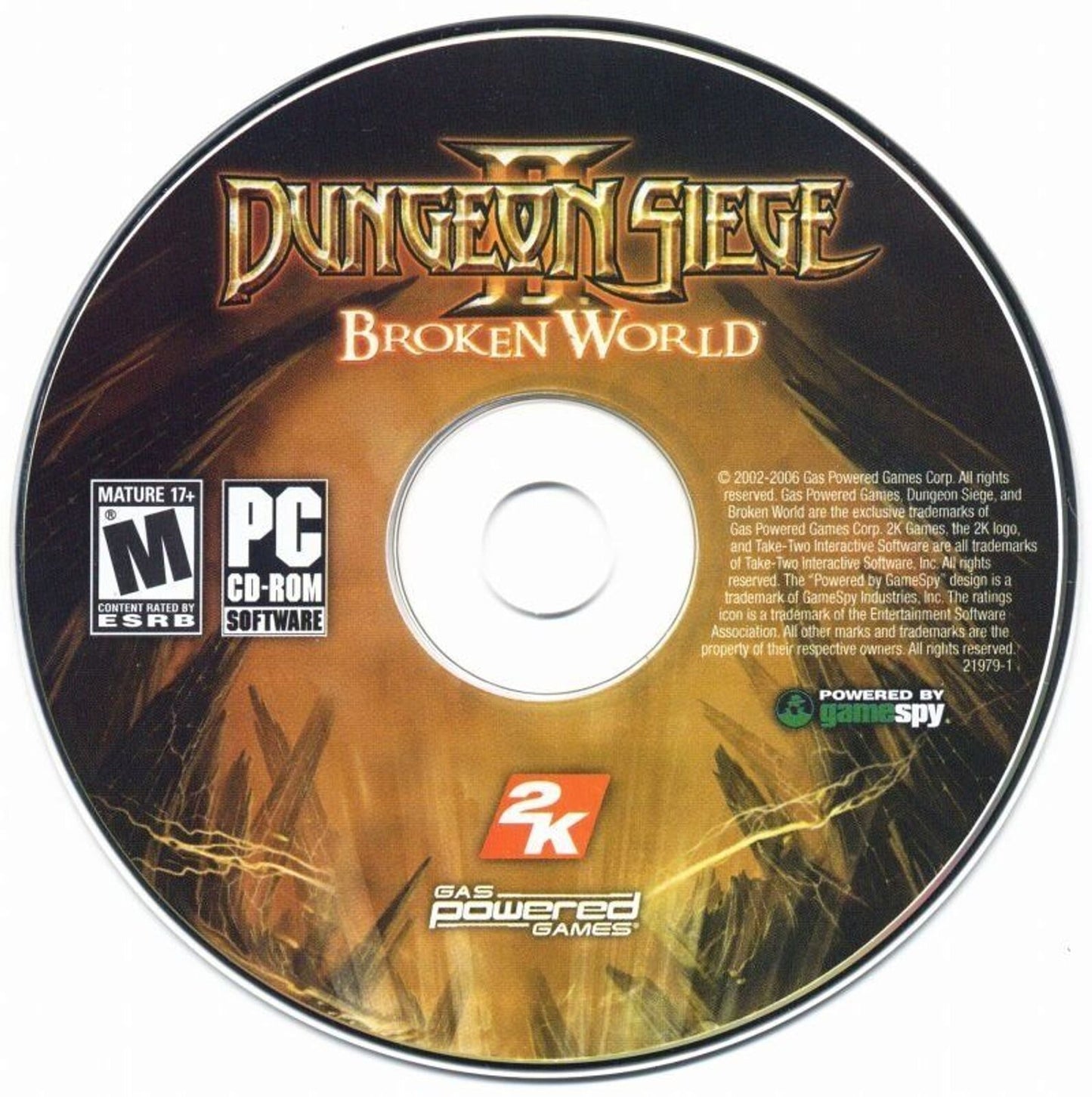 Dungeon Siege II: Broken World Microsoft Windows PC CD