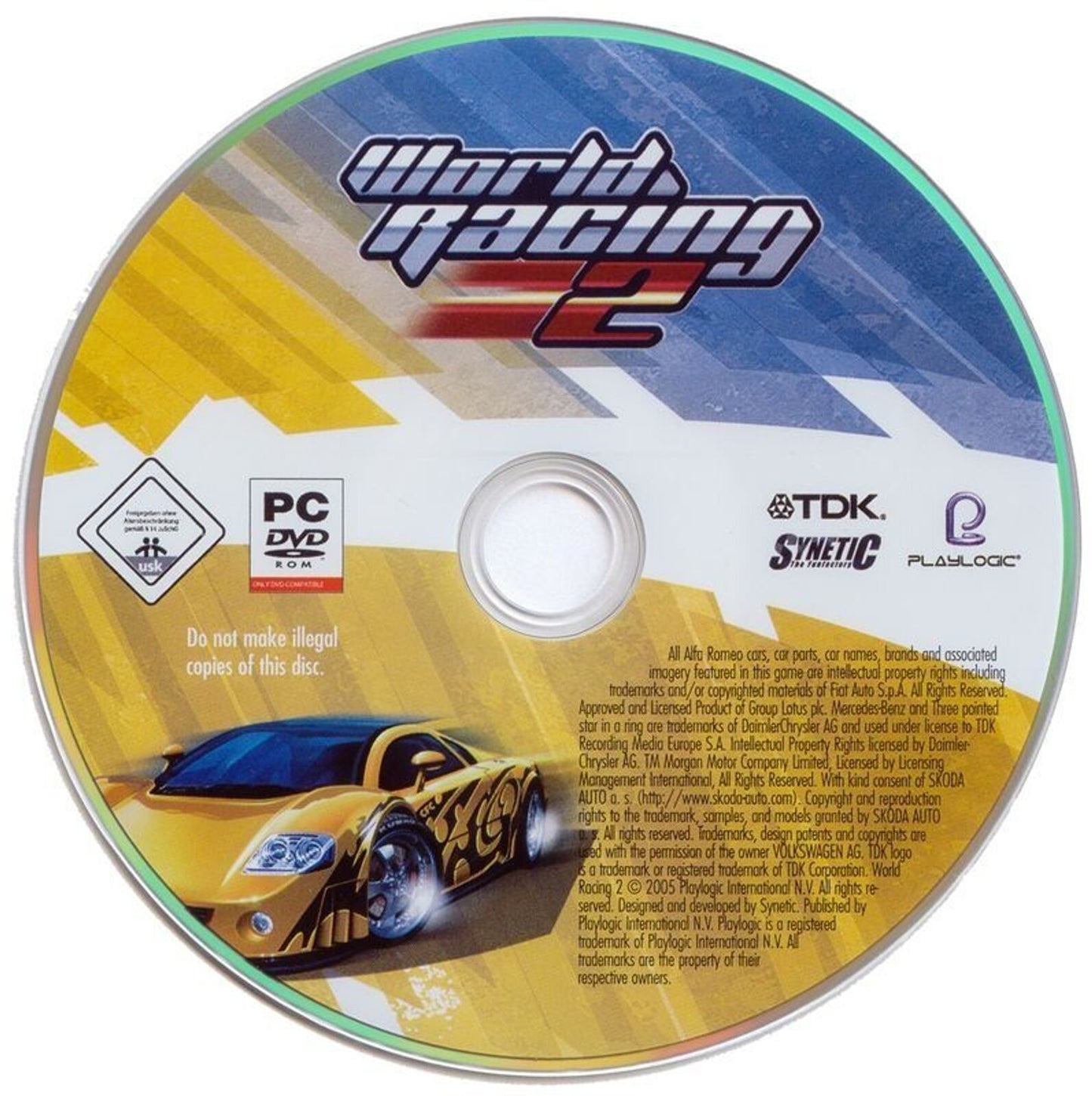 World Racing 2 Microsoft Windows PC CD