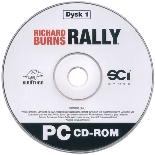 Richard Burns Rally Microsoft Windows PC CD