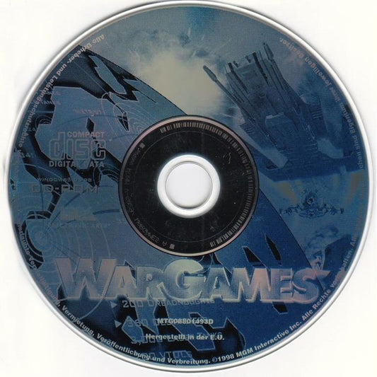 WarGames Microsoft Windows PC CD