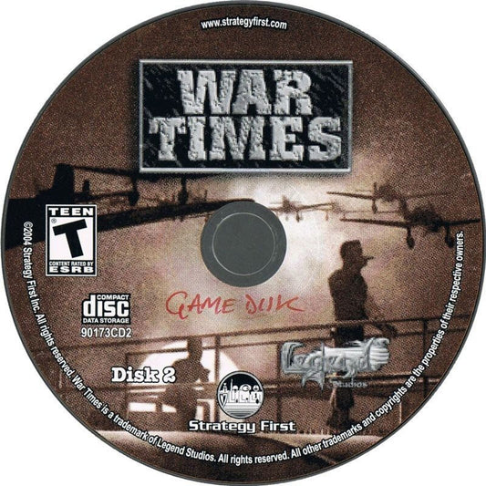 War Times Microsoft Windows PC CD