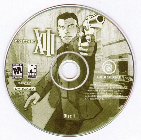 XIII Microsoft Windows PC CD