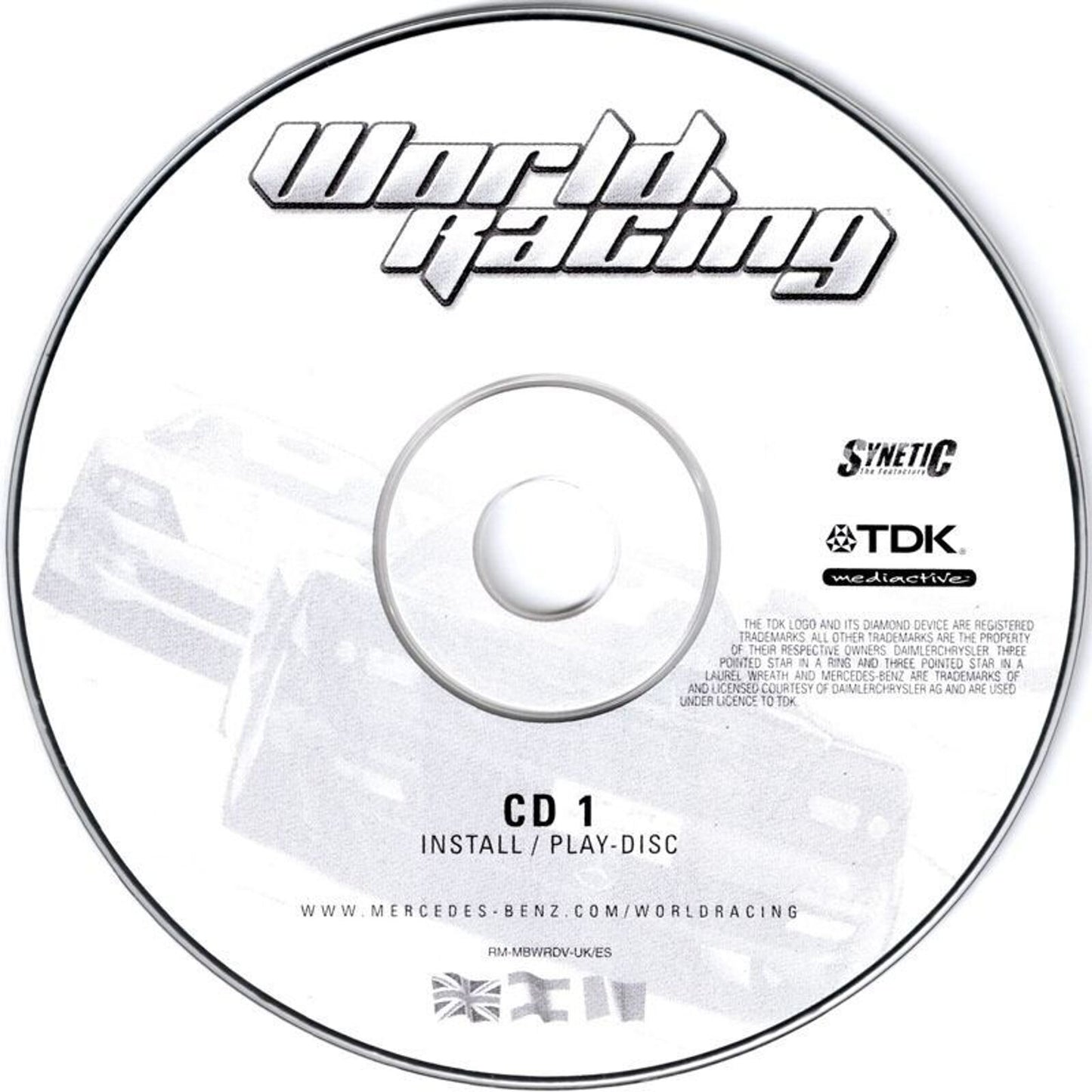 World Racing Microsoft Windows PC CD