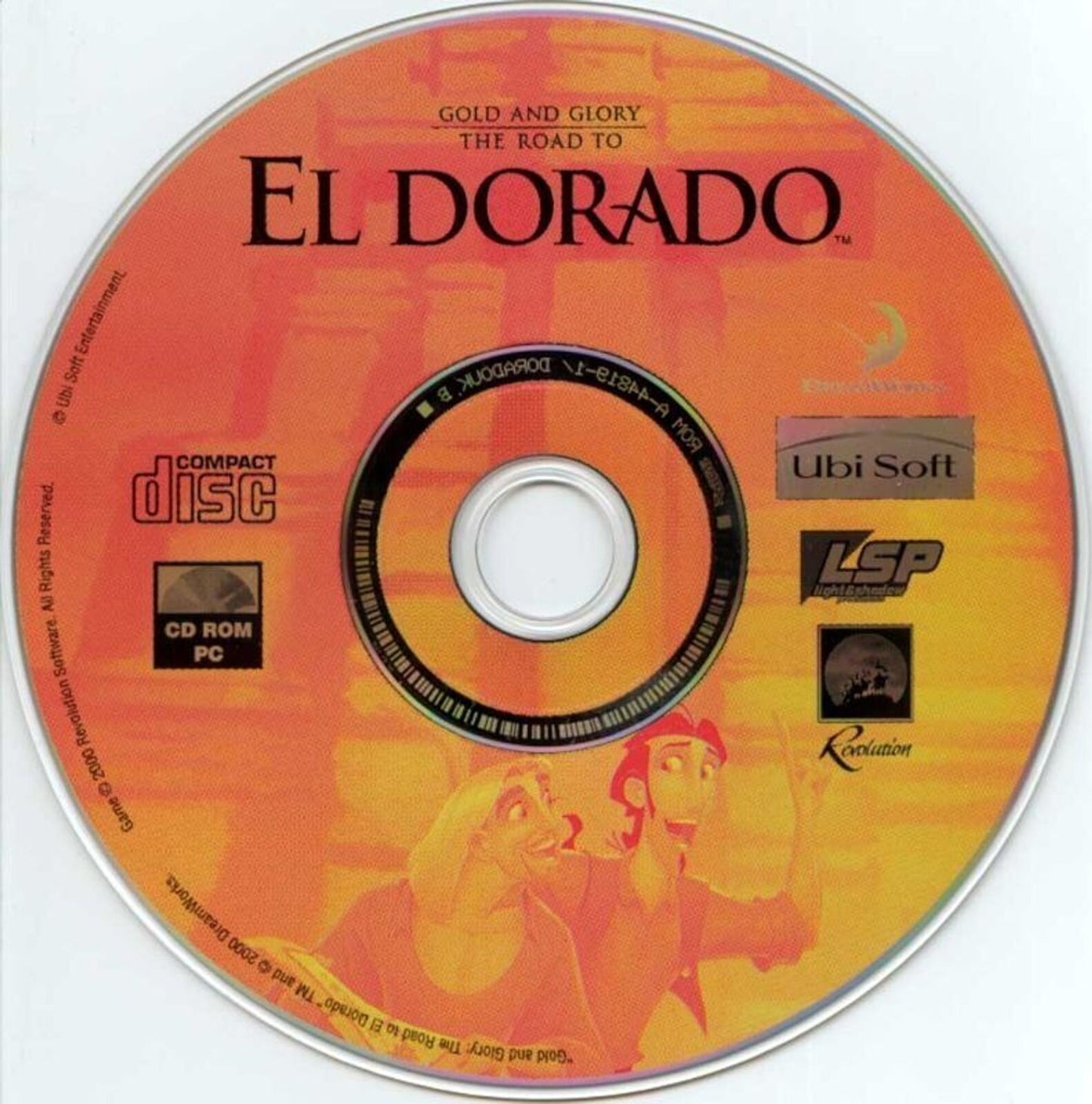 Gold and Glory The Road to El Dorado Microsoft Windows PC CD