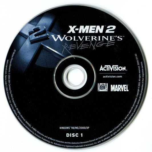 X2: Wolverine's Revenge Microsoft Windows PC CD